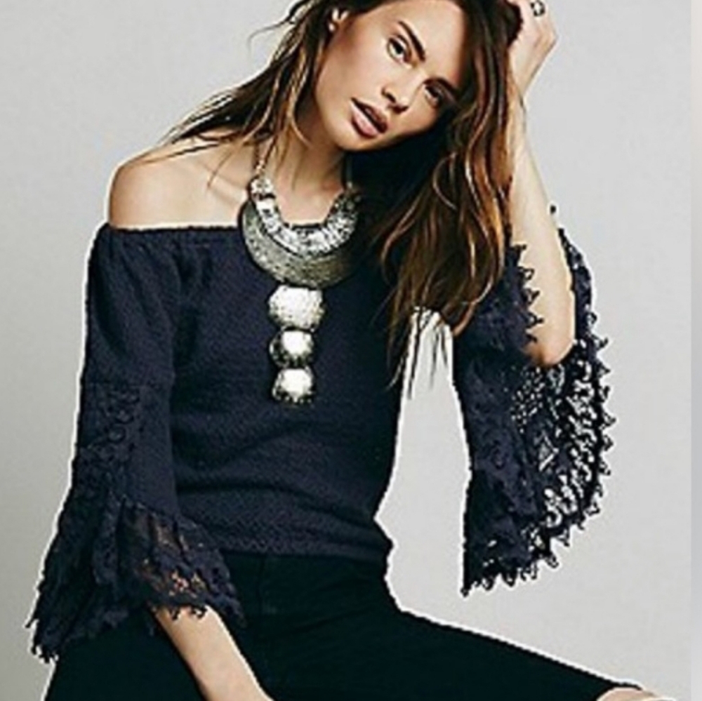 Free People Crochet Top
